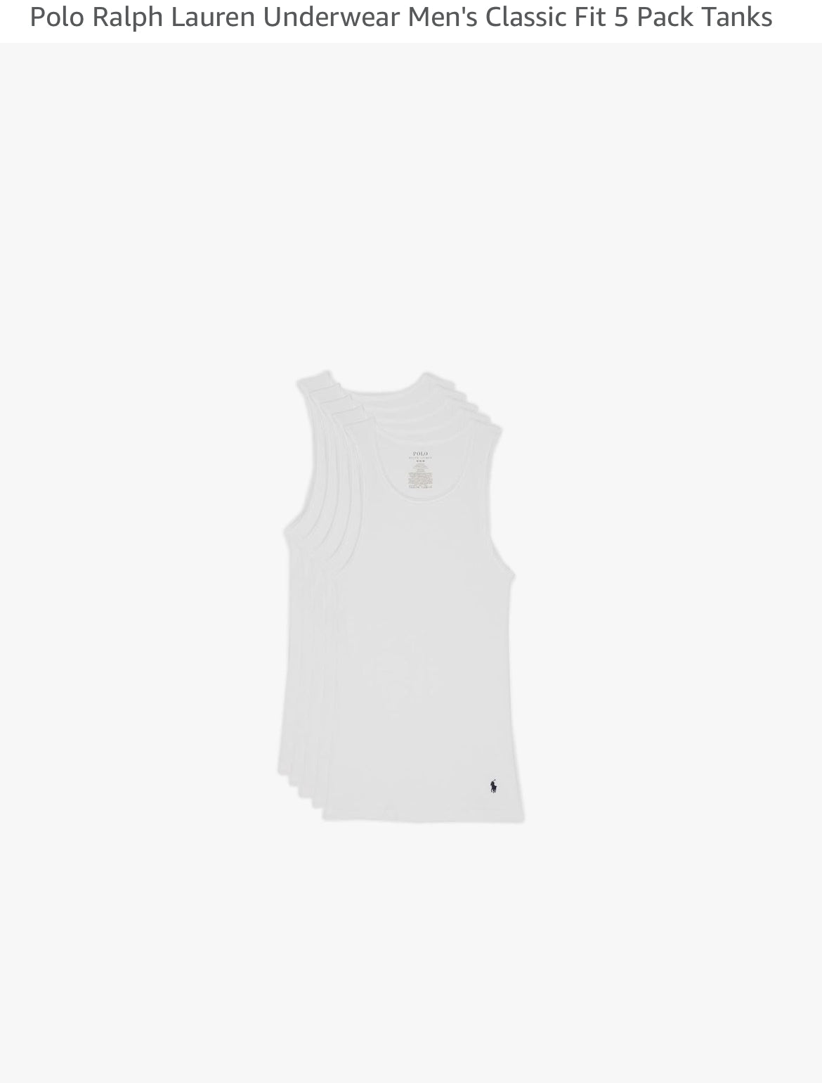 Classic Fit Tank Top 5-Pack™