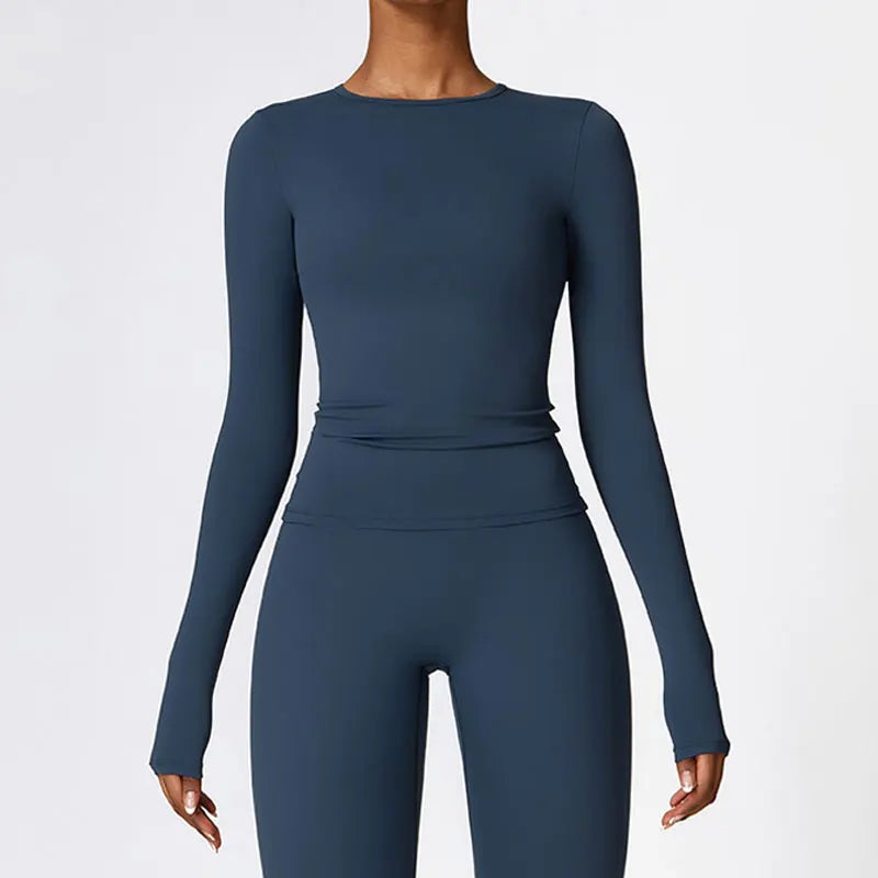 Empowered Elegance Long Sleeve Top™