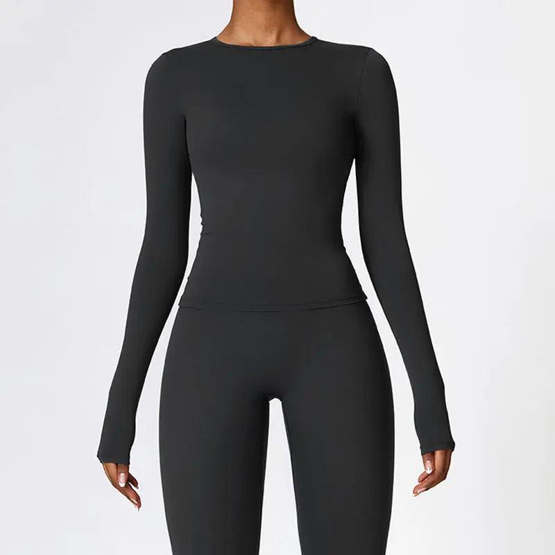 Empowered Elegance Long Sleeve Top™