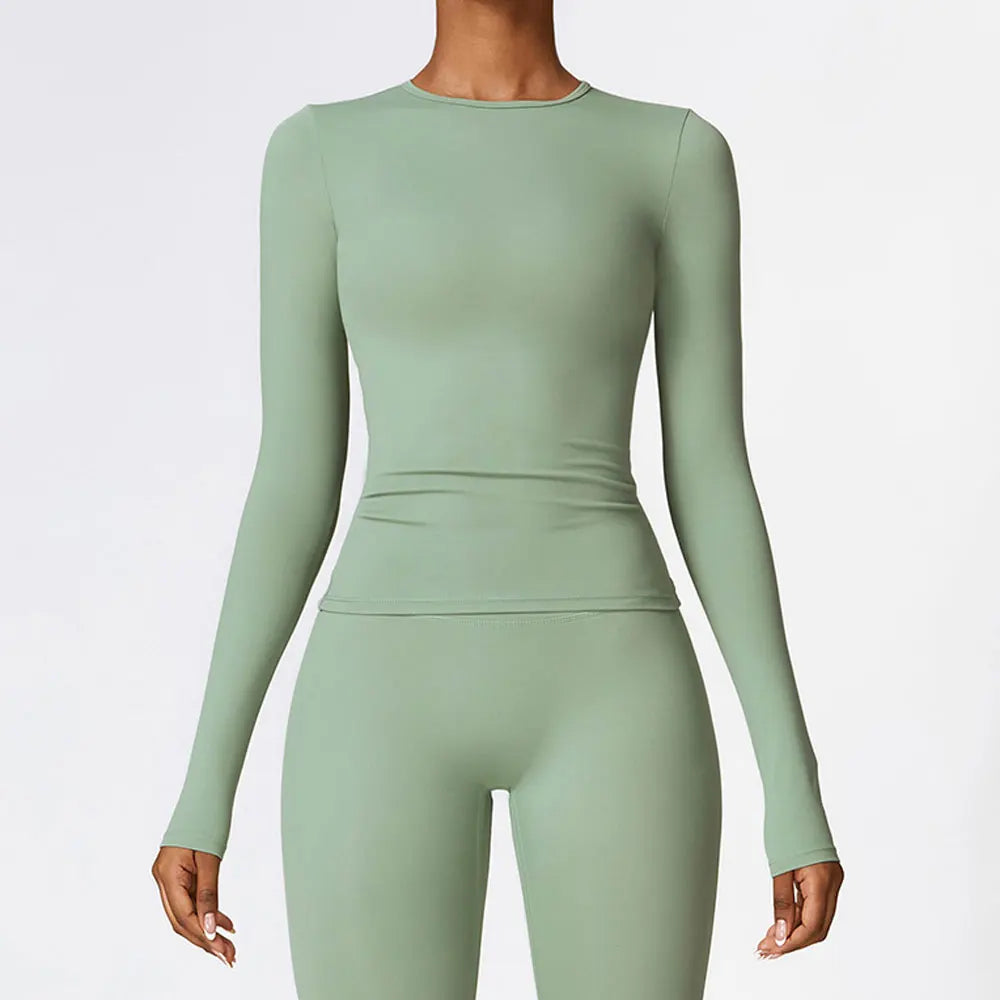 Empowered Elegance Long Sleeve Top™