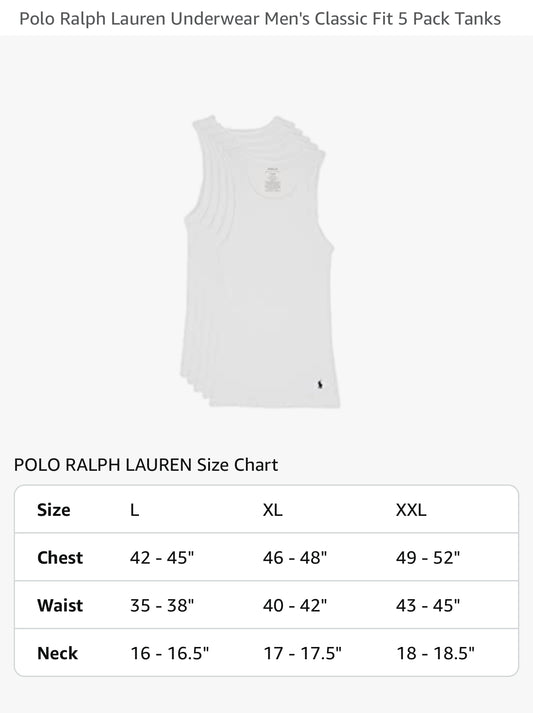 Classic Fit Tank Top 5-Pack™