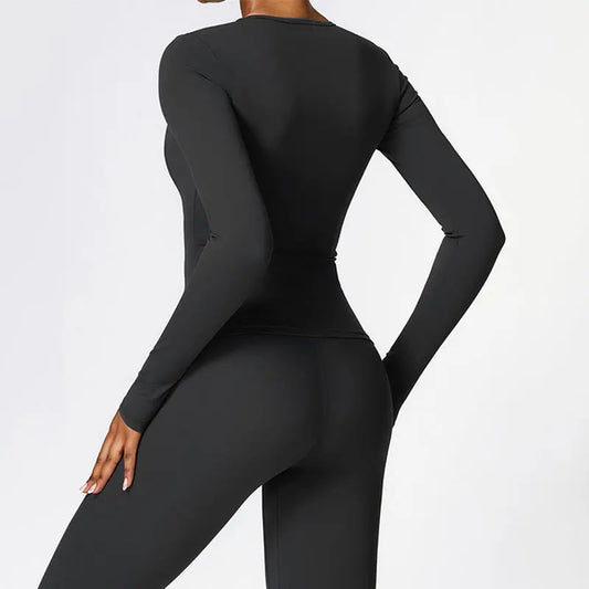 Empowered Elegance Long Sleeve Top™